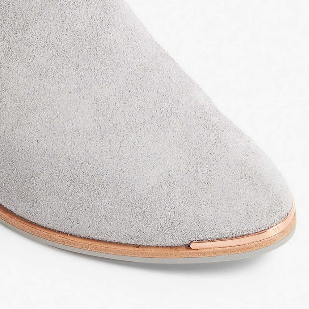 🔥LAST 1🔥NIB TED BAKER GREY SUEDE ANKLE BOOTS - Picture 11 of 14